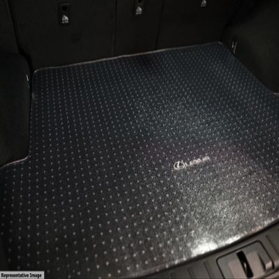 ExactMats - Clear Floor Mat Protection for Your Toyota. Premium Overlay Mat. Made in USA - Fits 4Runner (with 3rd Row Seating) [2013-2023]: Clear Trunk Mat