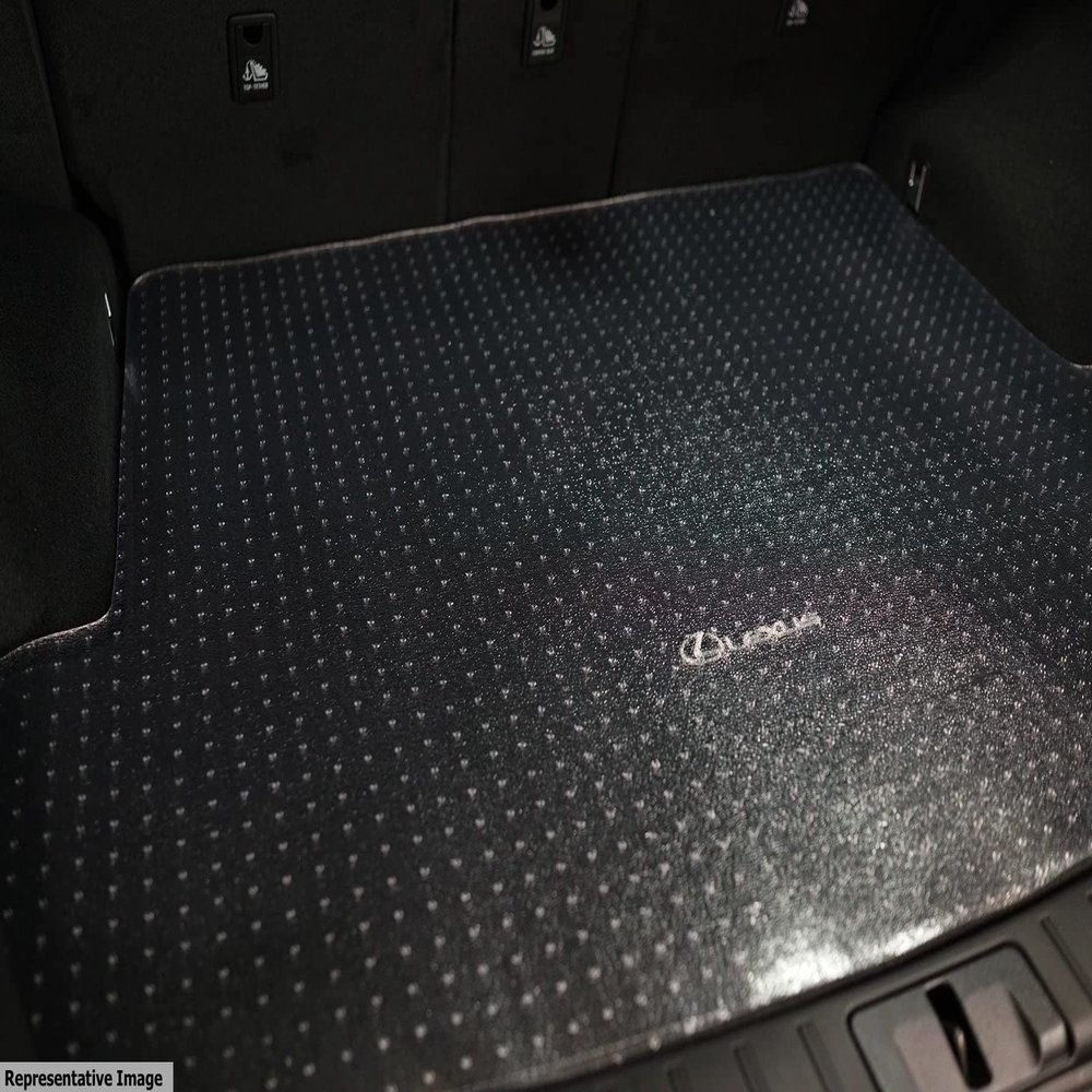 ExactMats - Clear Floor Mat Protection for Your Toyota. Premium Overlay Mat. Made in USA - Fits 4Runner (with 3rd Row Seating) [2013-2023]: Clear Trunk Mat