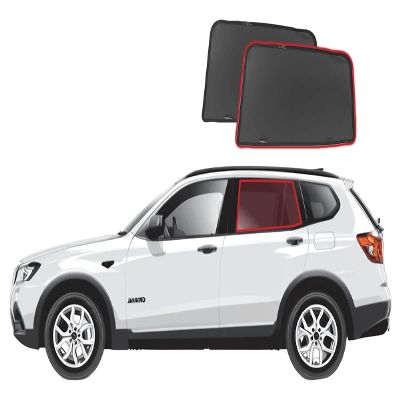 Genuine SNAPSHADES Car Rear Window Shades for BMW X3 2nd Gen (F25; 2011-2017)