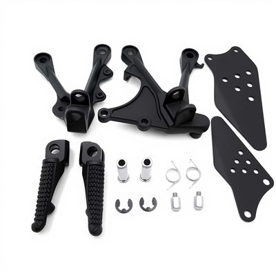 Front Rider Foot Pegs Bracket Compatible with Kawasaki Zx6R ZX-6R 636 ZX-6RR