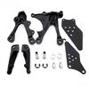 Front Rider Foot Pegs Bracket Compatible with Kawasaki Zx6R ZX-6R 636 ZX-6RR view 2