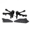 Front Rider Foot Pegs Bracket Compatible with Kawasaki Zx6R ZX-6R 636 ZX-6RR view 3