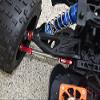 ARRMA KRATON 8S BLX MONSTER Aluminum+Stainless Steel Adjustable Front Steering Tie Rod - 2pc set - GPM MAKX162S [MAKX162S] view 4