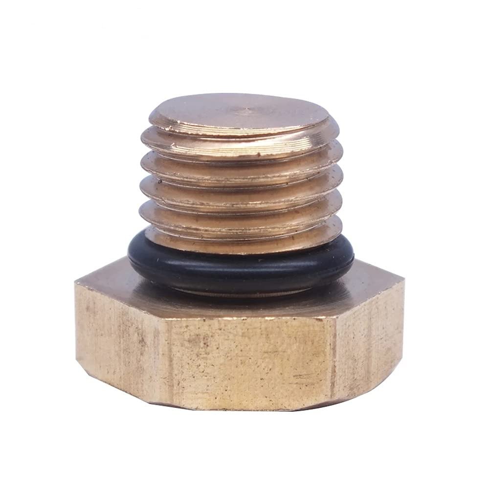 OVERSEE 6H1-43829 Plug Reservoir With O-ring 93210-09165 For Yamaha Outboard Motor Power Tilt Trim 75-90HP 6H1-43829-00 93210-09165