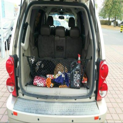 EACCESSORIES EA Rear Trunk Organizer Cargo Net for Dodge Durango 1998-2009 Envelope Style Cargo Net for SUV - Premium Mesh Car Trunk Organizer Vehicle Carrier Storage Compatible with Durango