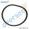6AH-46241 Timing Belt for Yamaha Outboard Board 20HP 4T Parsun Hidea F20b 6AH-46241-00 view 2