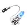 H1 H3 H4 H7 9005 9007 55W 100W 5000K Headlight Bulbs 12V Super Bright White Replacement for Car Front Headlight Fog Light Lamp (H3 55W) view 2