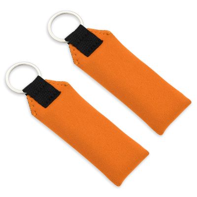 CXLL Foam Floating Keychain Chains for Boating Fishing Kite Surfing Sailing and Waterproof Floatable Foam Keychain(2pcs)