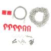 RiToEasysports RC Trailer Safety Chain,Metal Trailer Hook Tow Chain Tow Hook for 1/10 RC Climbing Crawler RC Model Cars Parts Model Car Accessories view 1