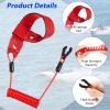 Frienda Boat Kill Switch Lanyard Stop Kill Safety Lanyards Floating Safety Switch Lines for Outboard Marine Boat Motor(4 Pieces) view 3