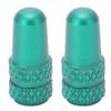 2Pcs Valve ,Aluminium Alloy Valve Stem Accessories for Mountain Bike,Road (Green) and Spare Parts view 1