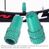 2Pcs Valve ,Aluminium Alloy Valve Stem Accessories for Mountain Bike,Road (Green) and Spare Parts view 4