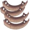 Buggies Unlimited EZGO Golf Cart Brake Shoe Set of 4 for Bendix Brakes Gas and Electric 1976-1981 view 1