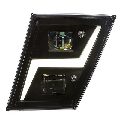 FORTPRO Black Fog LED Lights Compatible with Volvo VNL - Driver Side | F236827