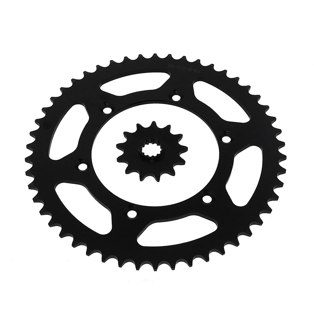 13 Tooth Front and 50 Tooth Rear Black Sprocket fits Suzuki DR-Z400 2000-2003