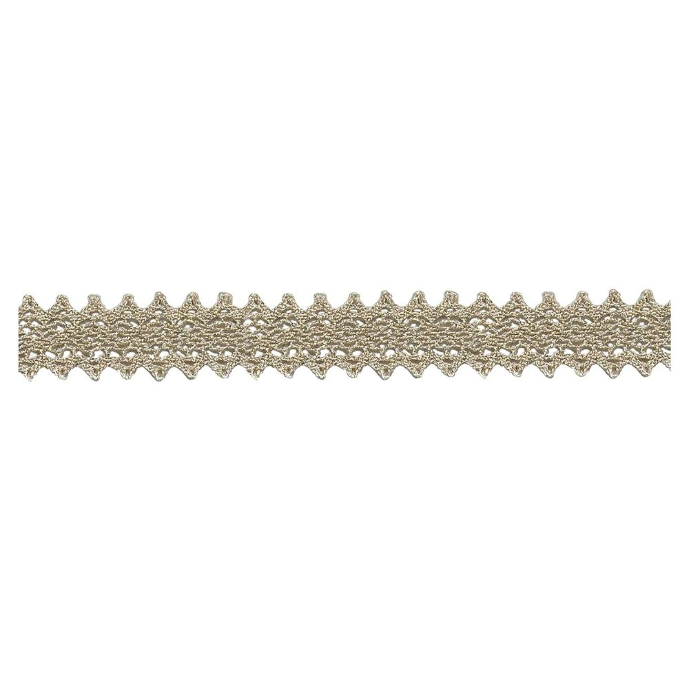 S.I.C SIC-7310 Metallic Torsion Lace C/#4 Pink Gold 1 Anti-(30m)