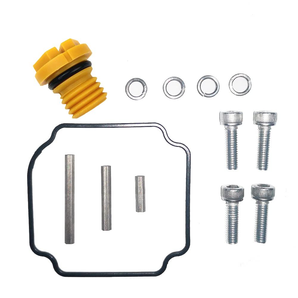 OVERSEE 22-813435 Plug Assy-Reservo Set for Mercury Mercruiser Quicksilver with Screws and Gasket