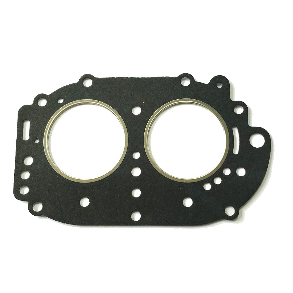 OVERSEE 677-11181-00 2 Stroke Cylinder Head Gasket Replaces for Yamaha 8HP Outboard Engine 677-11181-A1-00