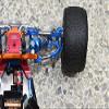 GPM For Losi 1/18 Mini-T 2.0 2WD Stadium Truck Upgrade Parts Aluminum + Stainless Steel Adjustable Front Steering Tie Rod - 6Pc Set Blue view 3