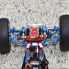 GPM For Losi 1/18 Mini-T 2.0 2WD Stadium Truck Upgrade Parts Aluminum + Stainless Steel Adjustable Front Steering Tie Rod - 6Pc Set Orange view 4