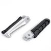 XYZMT Front Foot Pegs Compatible with Honda CBR600 VTR250 CBR1000F CBR900RR VTR1000 RC51 CB1300 - Anti-Slip Rubber Motorcycle Footrests with Mounting Kit - Vibration Dampening Rider Pedals (Pair) view 4