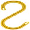 Glove Guard Cable Safe Hook Extreme, Yellow, 12 Inch Hook view 1