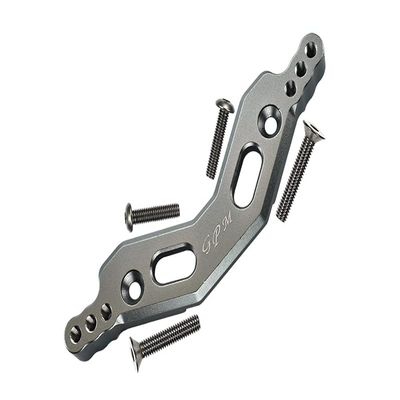 GPM for ARRMA 1/10 Granite 4X4 MEGA Moster Truck Aluminum Front Damper MOUNT-5PC Set (Gray)