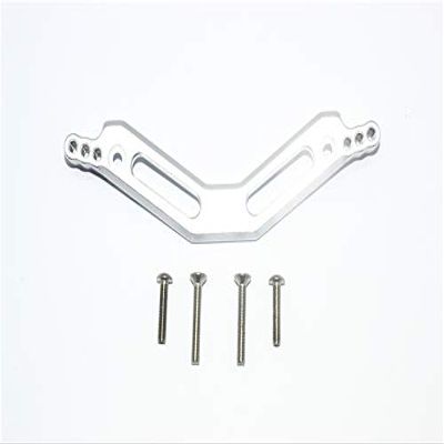 GPM for ARRMA 1/10 Granite 4X4 MEGA Moster Truck Aluminum Rear Damper MOUNT-5PC Set (Silver)