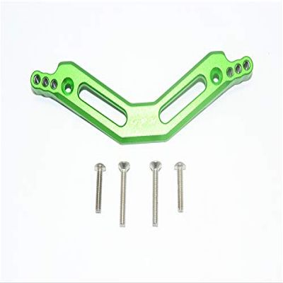 GPM for ARRMA 1/10 Granite 4X4 MEGA Moster Truck Aluminum Rear Damper MOUNT-5PC Set (Green)
