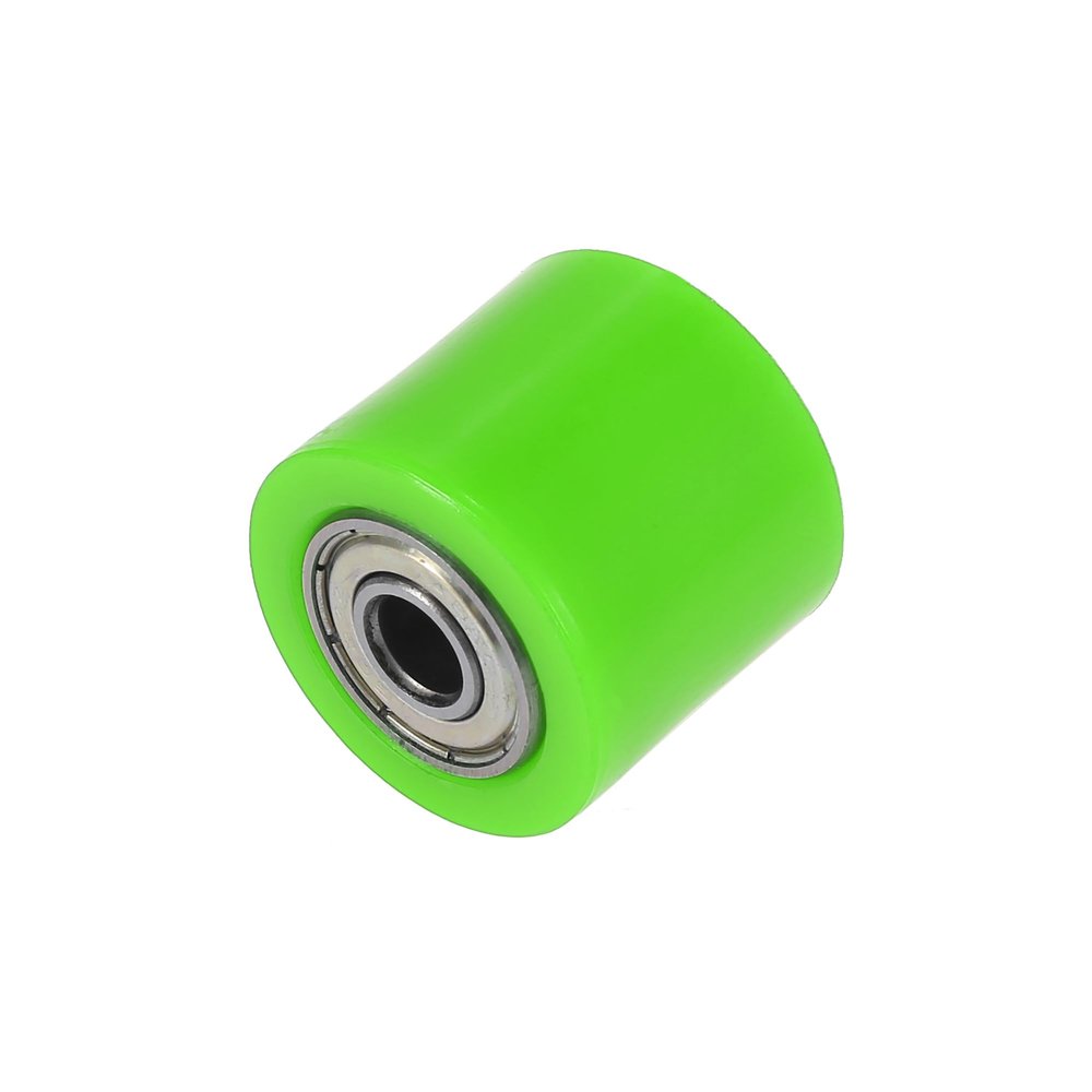 Motoforti 8mm Chain Pulley Roller Slider Wheel Guidefor Motorcycle Street Bike ATVs Green