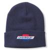AMERICAN NEEDLE Chevrolet Unisex Cuffed Beanie Warm Headwear, Cuffed Knit Collection, Navy (21019A-CHEVY-NAVY) view 1