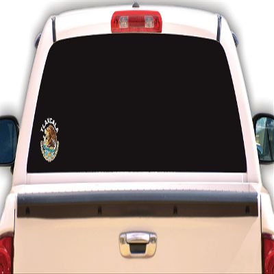 Tlaxcala Mexican Flag Escudo Decal Eagle States Aguila Decal Car Window Laptop Vinyl Sticker Escudo Vinyl Sticker Mexican Pride (3.9" x 4.2")
