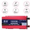 ZWJABYY Inverter,2200W/1600W Pure Sine Wave Inverter,Car Inverter Dc 12V/24V to Ac 110V/220V Power Bank with Ac Outlet LCD Digital Display Power Converter,1600W-12Vto220V view 4