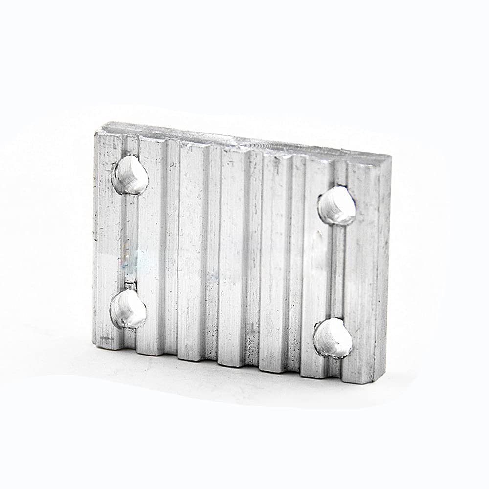 2M Timing Belt Clamping Plate Connecting Plate Connector for 6mm Width Timing Belt (for 2M-6mm Width Belt)