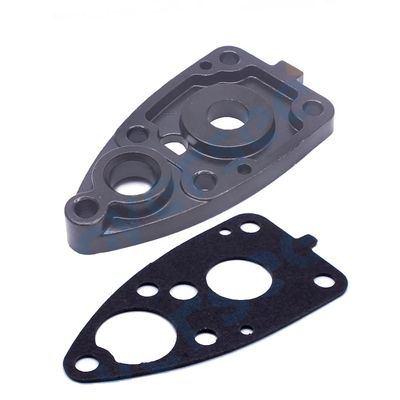 OVERSEE 6E0-45321-01-5B Water Pump Aluminium Plate, 6E0-45315-A0-00 Packing Lower CASE for Yamaha 2 Stroke Outboard Engine 4HP 5HP