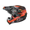Troy Lee Designs SE4 Polyacrylite Adult Motocross Off-Road Dirt Bike Helmet with MIPS, Carb, Black, Large view 2