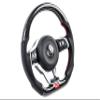 APR MS100201 Steering Wheel - Carbon Fiber/Leather - Red view 1