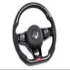 APR MS100206 Steering Wheel - Carbon Fiber/Leather - Silver view 1