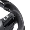 APR MS100206 Steering Wheel - Carbon Fiber/Leather - Silver view 4
