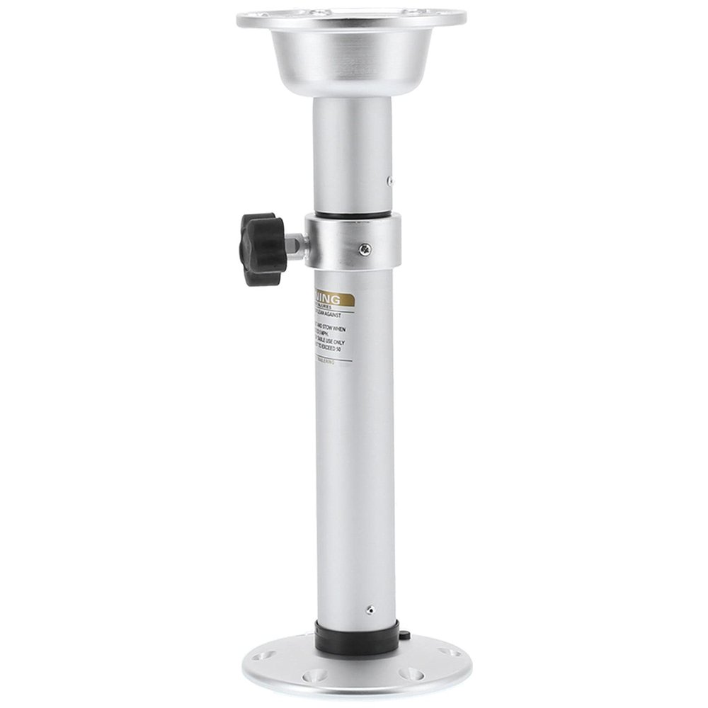 Gaeirt Table for Boat RV Removable Table Leg, 19.3?31.8in Aluminum Adjustable Marine Table Pedestal Stand Base 35 inch rv Table Pedestal for Marine Boat Yacht Motorhome Furniture Parts & Hardware