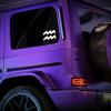 Aquarius Decal Vinyl Sticker Auto Car Truck Wall Laptop | White | 5.5" x 3" view 2