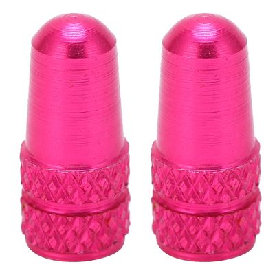 2pcs Bike s Valve Caps, Aluminum Alloy French Valve Stem Dust Cover Tire Valve for Bicycles Mountain Bikes