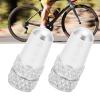 SPYMINNPOO 2pcs Valve, Aluminum Alloy French Valve Stem Dust Cover Tire Valve (Silver) Riding view 4