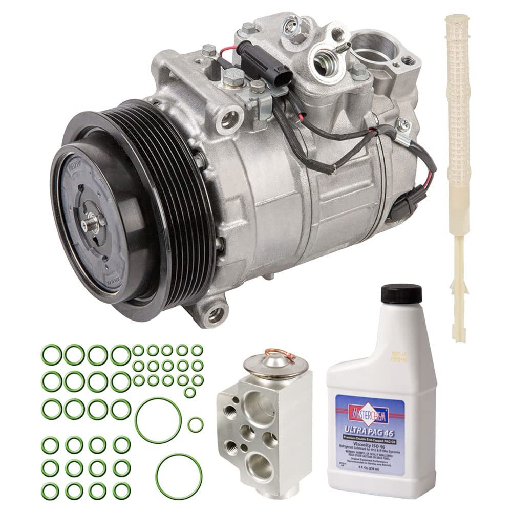 For Porsche Cayenne 2008 2009 2010 OEM AC Compressor w/A/C Repair Kit - BuyAutoParts 60-84599RN NEW