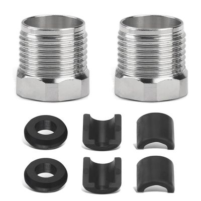 2 Set 277001729 277001527 Steering Reverse Aluminum Cable Lock Nut Kit - by Huthbrother, Compatible with Sea-Doo 293830063 277000055 211100009