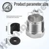2 Set 277001729 277001527 Steering Reverse Aluminum Cable Lock Nut Kit - by Huthbrother, Compatible with Sea-Doo 293830063 277000055 211100009 view 3