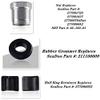 2 Set 277001729 277001527 Steering Reverse Aluminum Cable Lock Nut Kit - by Huthbrother, Compatible with Sea-Doo 293830063 277000055 211100009 view 4