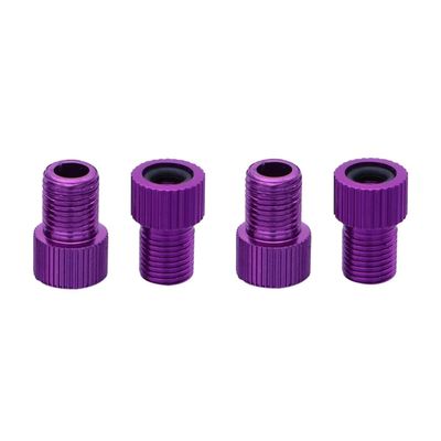 Wakauto Universal Bike Valve Adapter 4pcs to Converter Set Road Bike Repair Tool
