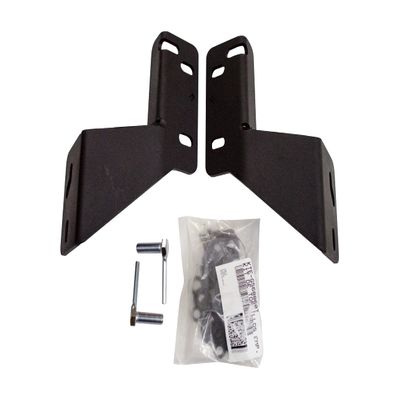 Go Rhino Mounting Bracket Kit for RC4 Bull Bar or RC3 Skid Plate | Mild Steel, Textured Black | 568860TK | Fits 2015-2024 Ford F-150 (Excludes Active Park Assist and Raptor)