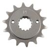 Factory Spec, MC-03415-14, 14 Tooth Front Steel Sprocket 14T for Kawasaki fits 2003-2006 Ninja ZX-6R & ZX-6RR view 1